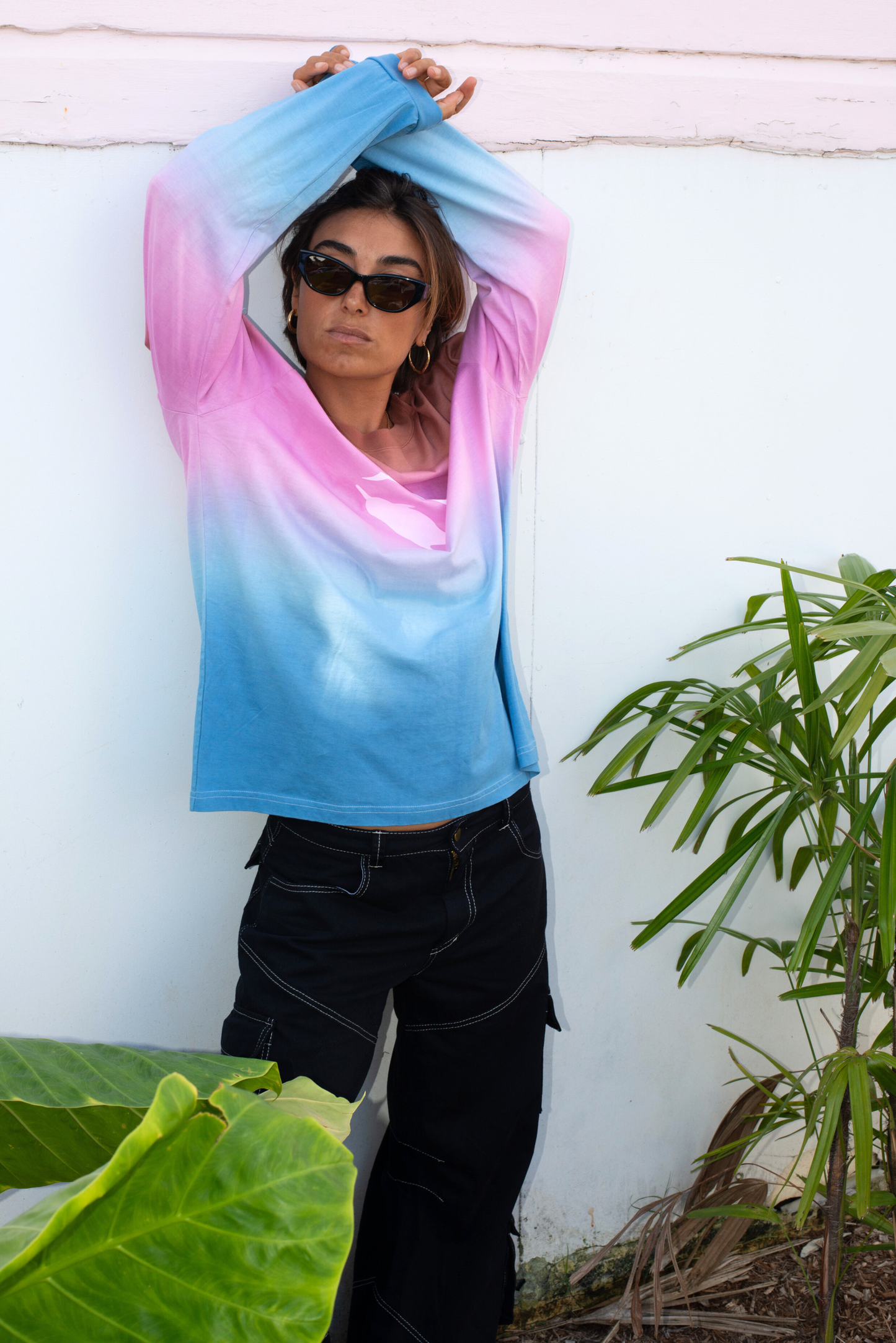PINK DOLPHIN LS TEE