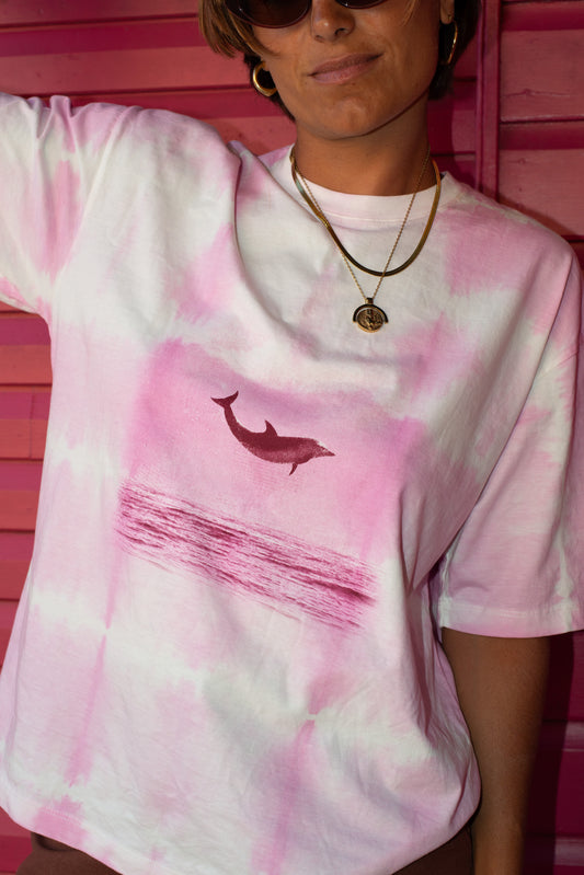PINK DOLPHIN TEE