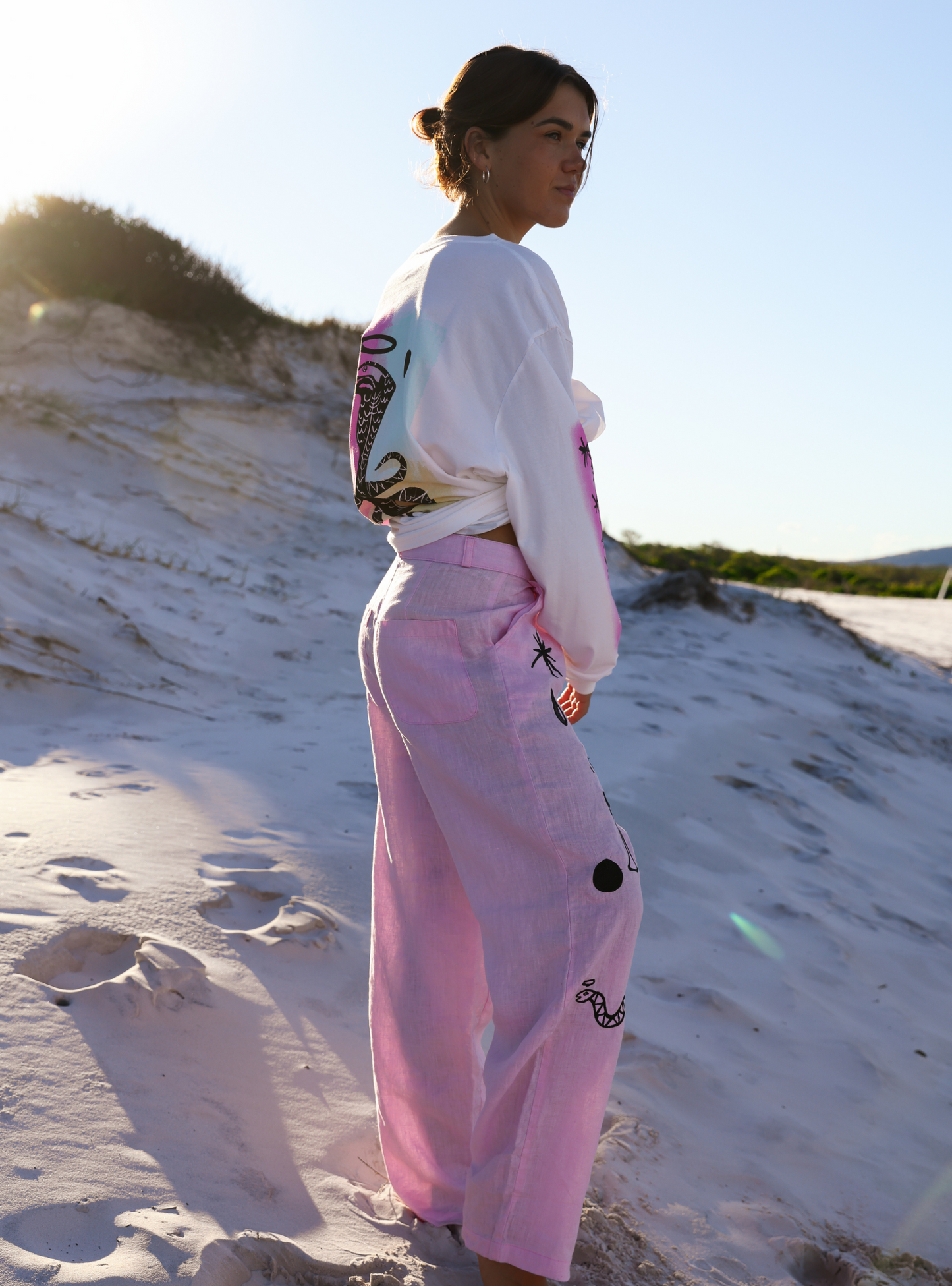 MYSTIC LINEN PANTS