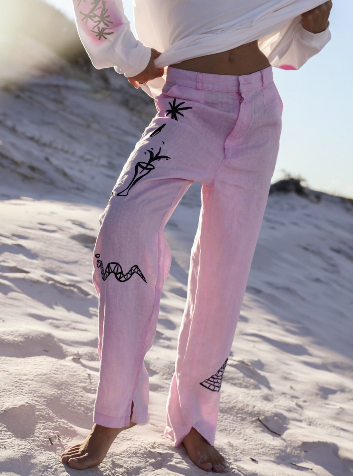 MYSTIC LINEN PANTS