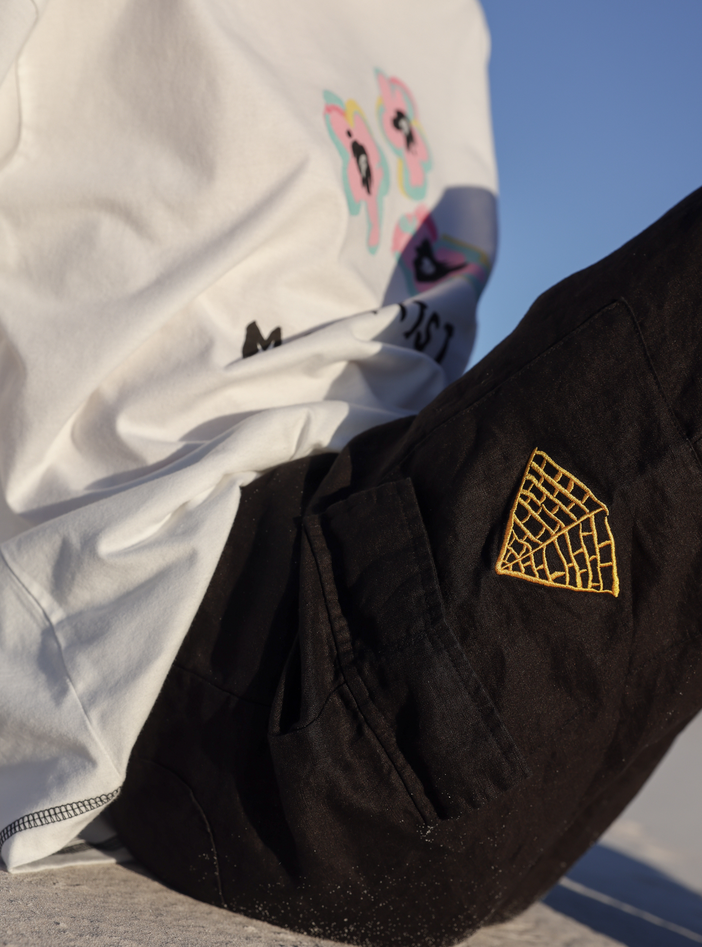PYRAMID LINEN PANTS