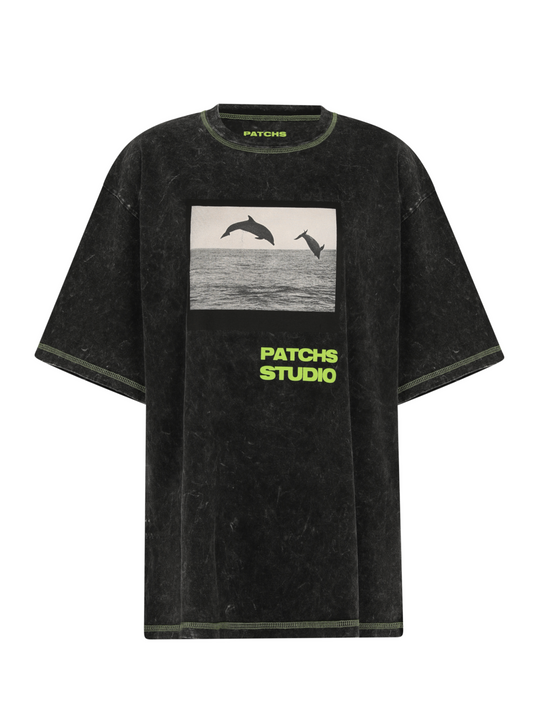 FLURO DOLPHIN TEE