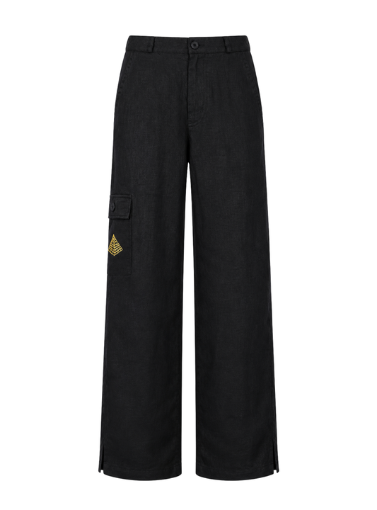 PYRAMID LINEN PANTS